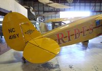 N416Y - Stinson SM-8A Detroiter Jr. at the San Diego Air & Space Museum's Gillespie Field Annex, El Cajon CA
