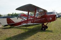 OO-TGM @ EBAW - Fly in.THE DE HAVILLAND SCHOOL OF FLYING n°9.Now PH-VMS. - by Robert Roggeman