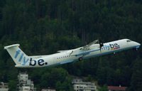 G-ECOG @ LOWI - flybe DHC-8 - by Thomas Ranner