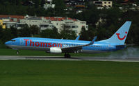 G-FDZF @ LOWI - Thomsonfly Boeing 737 - by Thomas Ranner