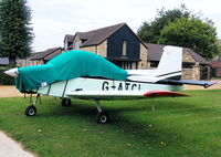 G-ATCL @ EGTW - Oaksey Park resident - by Chris Hall