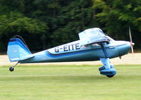 G-EITE @ EGTW - at the Luscombe fly-in at Oaksey Park - by Chris Hall