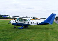 G-BOMS @ EGTW - at the Luscombe fly-in at Oaksey Park - by Chris Hall
