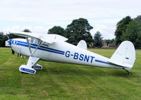 G-BSNT @ EGTW - at the Luscombe fly-in at Oaksey Park - by Chris Hall