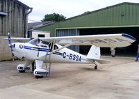 G-BSSA @ EGTW - at the Luscombe fly-in at Oaksey Park - by Chris Hall