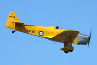 G-AKAT @ EGBR - Miles M14A Hawk Trainer 3 at Breighton Airfield's Wings & Wheels Weekend, July 2011. - by Malcolm Clarke