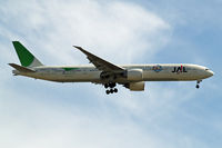 JA731J @ EGLL - Boeing 777-346ER [32431] (Japan Airlines) Heathrow~G 10/05/2011. - by Ray Barber