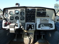 VH-PTB @ YBDG - Cockpit - by Michael Green