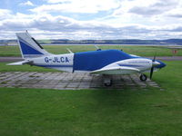 G-JLCA @ EGPN - Resting at it's home base, Dundee Riverside Airport EGPN - by Clive Pattle