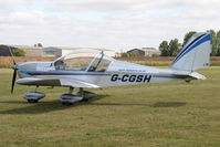 G-CGSH @ EGBR - Aerotechnik EV-97 TeamEurostar UK at Breighton Airfield's Wings & Wheels Weekend, July 2011. - by Malcolm Clarke