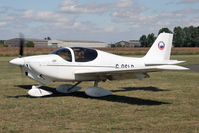G-OSLD @ EGBR - Europa XS arrives at Breighton Airfield's Wings & Wheels Weekend, July 2011. - by Malcolm Clarke