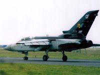 ZE731 @ EGQL - RAF Panavia Tornado F.3 ZE294 coded GF of 43 Sqn pictured at RAF Leuchars (EGQL) April 1996 - by Clive Pattle