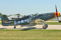 N551E @ OSH - North American P-51B, c/n: 43-12252 Con Number 102-24700 at 2011 Oshkosh - by Terry Fletcher