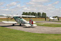 G-BJAL @ EGBR - Casa 1-131E Srs 1000 Jungmann at Breighton Airfield's Wings & Wheels Weekend, July 2011. - by Malcolm Clarke