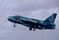 XR756 @ LMML - Lightning F6 XR756/J 11Sqd RAF - by raymond