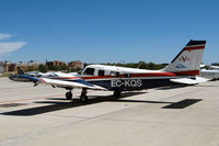 EC-KQS @ LECU - Piper PA-34-220T Seneca V [3449094] Cuatro Vientos~EC 10/07/2011. - by Ray Barber