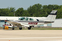 N1806W @ OSH - 1972 Beech 95-B55 (T42A), c/n: TC-1506 at 2011 Oshkosh - by Terry Fletcher