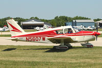 N5607W @ OSH - 1962 Piper PA-28-160, c/n: 28-745 at 2011 Oshkosh - by Terry Fletcher