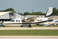 N615DP @ OSH - 1976 Rockwell International 690A, c/n: 11317 at 2011 Oshkosh - by Terry Fletcher