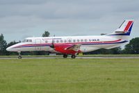 G-MAJB @ EGSH - About to depart. - by Graham Reeve