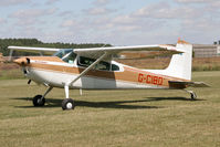 G-CIBO @ EGBR - Cessna 180K Skywagon at Breighton Airfield's Wings & Wheels Weekend, July 2011. - by Malcolm Clarke