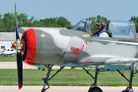 N444JA @ OSH - 1993 S C Aerostar S A YAK-52, c/n: 9311613 at 2011 Oshkosh - by Terry Fletcher