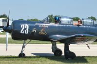 N6084F @ OSH - 1977 Nanchang China CJ-6, c/n: 3732023 at 2011 Oshkosh - by Terry Fletcher