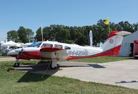 N442HG @ KOSH - Piper PA-44-180 - by Mark Pasqualino