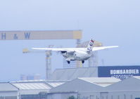 OK-TCA @ EGAC - departing from Belfast City Airport - by Chris Hall