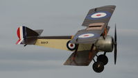 G-EBKY @ EGTH - 42. 9917 at Shuttleworth Evening Air Display, August 2011 - by Eric.Fishwick