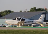 N348CD @ KOSH - Cirrus SR22 - by Mark Pasqualino