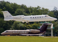 LZ-TRH @ LSGG - Landing rwy 23 - by Shunn311