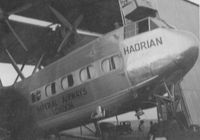 G-AAUE - HP42 probably in the Middle East C1937 - by G-ANWX