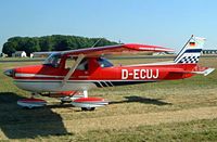 D-ECUJ @ EGBP - R/Cessna FRA.150L Aerobat [0184] Kemble~G 13/07/2003 - by Ray Barber