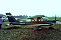 D-EFDE @ EBGB - Cessna 177A Cardinal [177-012273] Grimbergen~OO 13/08/1977. Taken from a slide. - by Ray Barber