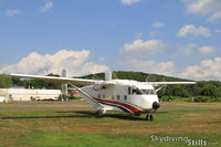 N58LA @ 7B9 - Taxiing to pick up skydivers at Connecticut Parachutists, Ellington, CT - by Dave G
