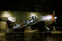 36-404 @ FFO - Seversky P-35 as seen at the USAF Museum in the Summer of 1977. - by Peter Nicholson