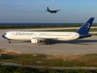 EI-DJL @ TNCC - Blue Panorama Airlines - by Casper Kolenbrander