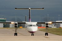 G-WOWB @ EGCC - Air Southwest - by Chris Hall