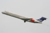 OY-KHU @ EGCC - SAS Scandinavian Airlines - by Chris Hall