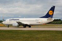 D-ABXM @ EGCC - Lufthansa - by Chris Hall