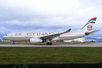 A6-EYF @ EGCC - Etihad Airways - by Chris Hall