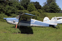 N5750C @ N57 - Another 'dead' Cessna 170 mired in the entry to New Garden. Anyone need two?? - by Duncan Kirk