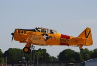 N518WW @ KOSH - North American SNJ-5C - by Mark Pasqualino