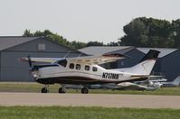 N717MR @ KOSH - Cessna P210N - by Mark Pasqualino
