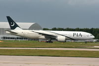AP-BGY @ EGCC - PIA Pakistan International Airlines - by Chris Hall