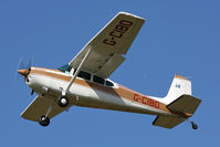 G-CIBO @ EGBR - Cessna 180K at Breighton Airfield's Wings & Wheels Weekend, July 2011. - by Malcolm Clarke
