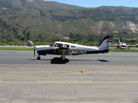 N81765 @ SZP - 1982 Piper PA-28RT-201T TURBO ARROW IV, Continental TSIO-360-FB 200 Hp, T tail, taxi - by Doug Robertson