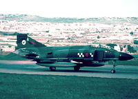 XV571 @ LMML - Phantom FGR1 XV571/A 43Sqd RAF - by raymond