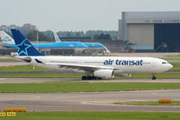 C-GGTS @ EHAM - Air Transat - by Chris Hall